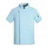 Roupa de Trabalho de Confeiteiro de Cozinha Manga Curta de Alta Qualidade para Padaria e Confeitaria Cozinha de Hotel Catering de Verão Roupa de Chef para Mulheres