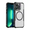 Adecuado para Funda de Teléfono Móvil Apple iPhone 13 Pro Iphone13 Pro Anticaída PC Marco Dorado Funda Magnética para Teléfono