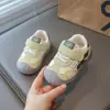 Zapatos para niños pequeños para niños y niñas, zapatos para niños de 1 a 3 años, zapatos para bebés con suelas suaves, zapatos de malla antideslizantes, transpirables, nuevo modelo de otoño