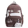 2025 Nuevo Estilo Mochila Escolar para Estudiante de Secundaria y Preparatoria Estilo Coreano para Campus con Gran Capacidad y Buen Aspecto
