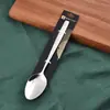Aço Inoxidável 410 Talheres Ocidentais Cabo Quadrado Talheres Hotel Colher de Sobremesa Colher de Chá Colher de Mesa Faca Garfo Conjunto de Talheres Venda por Atacado