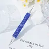 Caneta Delineadora para Nail Art com Strass Transfronteiriça, Ferramenta de Criação Fina para Desenho de Flores em Nail Art de Peça Única, Caneta Pressionadora de Strass para Pintura Colorida