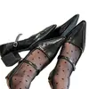 Súper suaves en stock~2026 Nuevos Zapatos Mary Jane de Cuero Genuino con Correa Única Puntiagudos Negros para Mujer Zapatos Retro de Tacón Grueso para Mujer