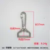 Hebillas de Gancho de Aleación de Zinc Fundición a Presión al por Mayor del Fabricante, Mosquetones de Múltiples Especificaciones, Broches de Langosta Metálicos, Ganchos de Resorte, Hebillas de Gancho para Bricolaje
