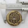 Monedas de latón engrosadas de artesanía antigua para gastar dinero, diámetro: 43 mm, material de latón n.° 243