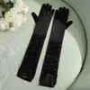 Direto da fábrica 50cm de comprimento plissado vestido de noiva vestido de noiva cetim cetim stretch fotografia comércio exterior luvas