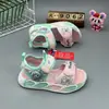 Sandalias de Verano Nuevas 2026 para Niñas Marca Hongchangda con Lazo, Zapatos Infantiles de Moda con Suelas Ultraligeras, Casual para Niñas