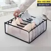 Caja de Almacenamiento de Ropa Interior para el Hogar, Organizador de Almacenamiento para Jeans, Rejilla de Almacenamiento Dividida, Organizador de Calcetines para Dormitorio, Malla
