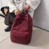 Mochila Estilo Coreano Simple Gran Capacidad Mochila Harajuku Estudiante de Secundaria Estudiante Universitario Mochila de Preparatoria Hombres Estudiante de Preparatoria Duradera