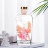 Casa retangular pequena cintura garrafa plana flores eternas e plantas fragrância purificador de ar fragrância duradoura vaso sanitário desodorante