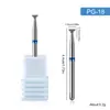 Cabezal de Molienda para Pre-Tratamiento de Manicura Forma de Mariposa Voladora Removedor de Pegamento Anti-Derrames Broca de Cutícula Accesorios Diamante