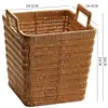 Cesta de Lavandería Estilo Nórdico con Tapa, Contenedor Grande para Ropa Sucia para Baño, Cesto de Lavandería por Wan Hongzhi