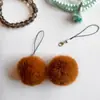 Pelota de Piel Sintética de Visón Mejorada 5cm Hecha a Mano para Accesorios de Cabello, Colgantes para Teléfono Móvil, Ropa, Zapatos, Sombreros, Joyería y Accesorios en Stock