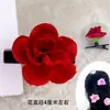 Pinzas divertidas para el pelo de brotes de frijol, accesorios para el pelo de puesto de frutas de un yuan del mercado nocturno, pasadores, pequeños adornos de hierba, accesorios para el pelo para atracciones turísticas