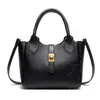 Bolso Femenino Transfronterizo con un Toque de Alta Gama, Textura de Cuero Vintage Aceitado y Encerado, Bolso de Mano Moderno y Elegante para Señoras de Mediana Edad, Bolso de Hombro y Cruzado