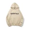 Comercio exterior transfronterizo fuentes Europa y Estados Unidos Marca de moda suéter ESSENTIALS doble línea para hombre y mujer sudadera holgada suéter de terciopelo para pareja