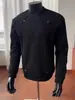 Sudadera con Capucha Redonda Desestructurada con Remaches Blancos para Hombre Otoño Cleanfit Camiseta de Manga Larga Juvenil Capa Interior Capa Base