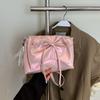 Bolso de Axila de Aspecto Elegante para Mujer con Gran Capacidad 2025 Nuevo Diseño de Nicho de Gama Alta Bolso Cruzado con Lazo en el Hombro