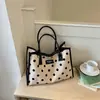 Bolso de Lunares para Viajes Diarios para Mujer 2026 Nueva Moda de Verano Bolso Tote de Hombro de Gran Capacidad Tendencia