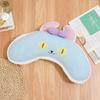 Nueva Almohada de Peluche de Terciopelo para Mascotas con Lazo, Forma de Media Luna, Almohada para Gatos Pisando Leche, Almohada en Forma de U para Sueño Profundo en Stock