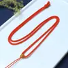 Ajuste de Cordão para Pingente Cordão de Pingente Acessórios para Joias Corda para Colar Trançado DIY Comprimento Ajustável Corda Lisa de Alta Qualidade