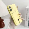 Funda Sencilla de Color Sólido para Teléfono Móvil para iPhone16promax Estuche para Tarjetas Resistente a Caídas Apple 14 Tarjeta 13 Estuche de Comercio Exterior 11