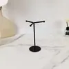 Estante de Exhibición para Guardar Pendientes Perchero para Colgar Pendientes y Collares Tocador de Niñas Almacenamiento de Joyería de Escritorio Adornos Organización del Hogar