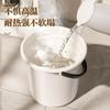 Cubo de agua espesado con tapa, cubo de plástico para el hogar, cubo de lavandería multifuncional para dormitorio de estudiantes, cubo grande para almacenar agua, cubo de baño