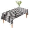 Mantel navideño transfronterizo nuevo de 137 x 274 cm con diseño de copos de nieve de PVC desechables para decoración navideña