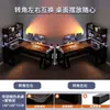 Escritorio de Gaming de Esquina Escritorio de Computadora Escritorio de Escritorio Hogar Doble Escritorio Estantería Mesa de Esquina para Dormitorio Escritorio de Oficina Mesa de Trabajo