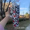Nova Caneca Térmica de Aço Inoxidável de Camada Dupla, Fofa, Criativa e Colorida, com Grande Capacidade de 40oz, Isolada a Vácuo para Frio e Calor, para Uso no Carro