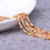 Cristal natural ágata crazy contas soltas pulseira semiacabada colar borla incrustado Jade Dourado de Xinjiang Gobi redondo