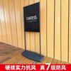 Suporte de cartaz com injeção de água para exterior à prova de vento de pé suporte de publicidade de marca suporte de exibição vertical de chão suporte de cartaz de marca de pé suporte de exibição atacado