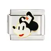 Pulseira de Módulo Popular Europeia e Americana DIY Soldagem Padrão Colorido Desenho Animado Clássico Mickey Mouse Lápis de Cor Pequeno Novo Individual