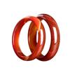 Pulsera con patrón de ágata rojo natural color primario pulsera de ágata de año de nacimiento rojo para enviar a la novia Suministro en vivo al por mayor