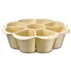 Plato Caliente de Cocina, Ingredientes Alimenticios, Plato de Frutas y Verduras, Cesta Escurridora Multifuncional, Plato Giratorio de Repuesto