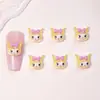Lindos Accesorios para Manicura de Dibujos Animados Estilo Japonés Sanrio Melody Accesorios para Uñas Desgastables Estéreo de Resina Accesorios Pequeños para DIY
