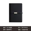 Caderno A5 com Logo Personalizável, Capa Dupla para Escritório, Bolso Interno, Bloco de Notas, Copo Térmico, Conjunto de Guarda-chuva