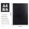 Cuaderno A5 Personalización Correa de Cuero Duro Cuaderno Negocio Transfronterizo Oficina Bloc de Notas PU Estudiante Diario Sencillo