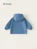 Bangxuan Huzhou Zhili Roupa Infantil Outono Jaqueta Masculina para Exterior Color Block Jaqueta para Criança Corta-vento Jaqueta Corta-vento Infantil
