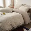 Nuevo Juego de Cuatro Piezas 2026 Algodón 100% Cepillado Sábana Funda de Almohada Funda Nórdica de Alta Densidad Juego de Tres Piezas Cálido Otoño e Invierno Ropa de Cama
