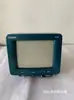 Item Antigo Retrô Concha Colorida Mini Pequeno Preto e Branco Televisor Antigo Decoração de Loja Ornamento Adereço de Exibição