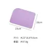 Almohadilla Popular de Silicona para Rizador Alisador de Cabello Almohadilla de Aislamiento Resistente al Calor Plancha Eléctrica para Rizar Almohadilla de Almacenamiento para Planchas de Cabello Grandes