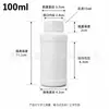 Botellas químicas de plástico blanco HDPE de 100-1000 ml con tapa a prueba de manipulaciones, botellas dispensadoras de fertilizante líquido y pesticidas en stock