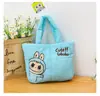 Nuevo Bolso de Mano de Tela de Plumón Dibujos Animados Lindo Perro Pacha Bolso de Hombro Melody Kuromi Bolso Tote Versión al por Mayor