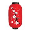 Linterna de calabaza cerosa linterna de exterior impermeable festiva tela de seda linterna de flor de ciruelo al por mayor linterna japonesa y coreana plegable de flor de durazno