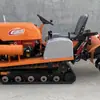 Trator agrícola a diesel para gerenciamento de fazenda, trator de esteira de 35 cavalos, microtrator de esteira, escavadeira multifuncional