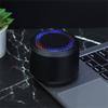 Altavoz Bluetooth de Luz RGB Nuevo Transfronterizo Cañón de Acero Pequeño para Exteriores Altavoz Pequeño Portátil Caja de Color con Logo Personalización Venta al por Mayor
