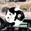 Decoración colgante para coche Globo Gato Colorido Interior del Coche Lindo Gato Coche Gatito Globo Gato Colgante Adorno