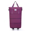 Bolsa de Viaje Expandible de Gran Capacidad, Cubierta Conveniente, Maleta de Ruedas, Viaje de Negocios de Corta Distancia, Bolsa de Tela Oxford para Mujeres Embarazadas